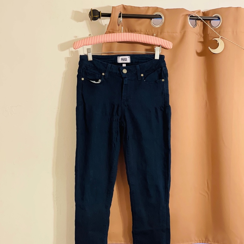 PAIGE Denim As Is Dark Wash Skinny Jeans 27